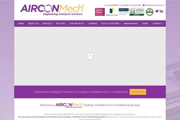 airconmech.com site used Aircon-theme