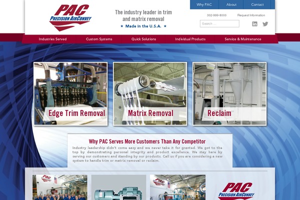 pac theme websites examples