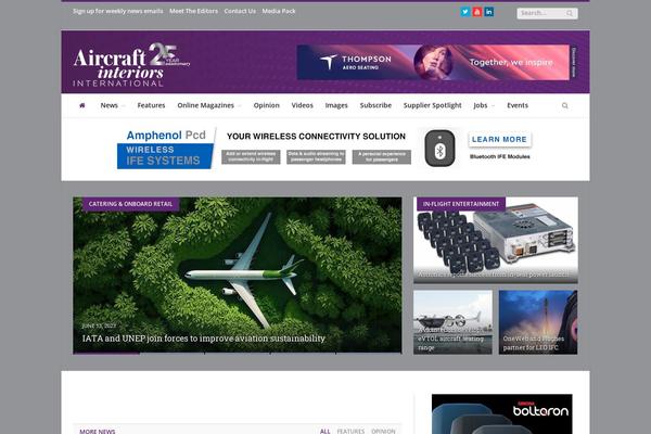 SmartMag theme site design template sample