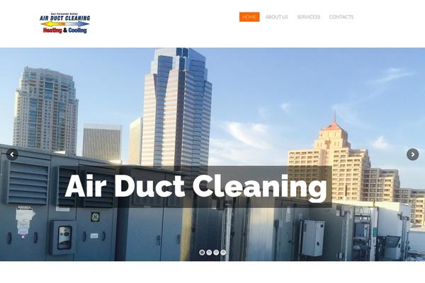 Megalith theme site design template sample