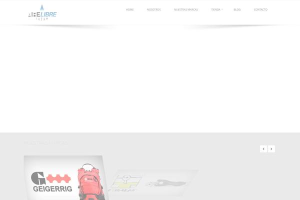 Chapelco theme site design template sample