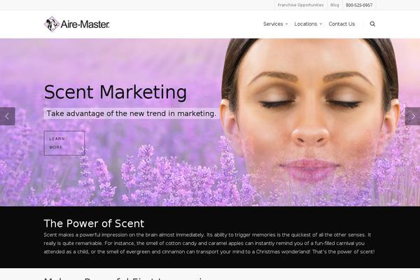 Salient theme site design template sample
