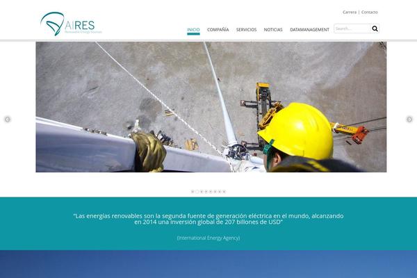 Magee theme site design template sample