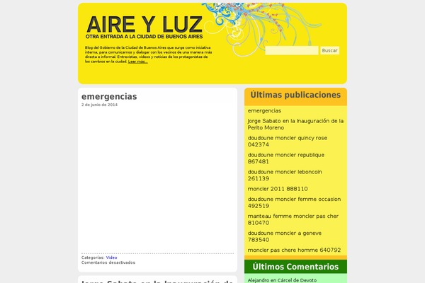 aireyluz.com site used Aire_luz2