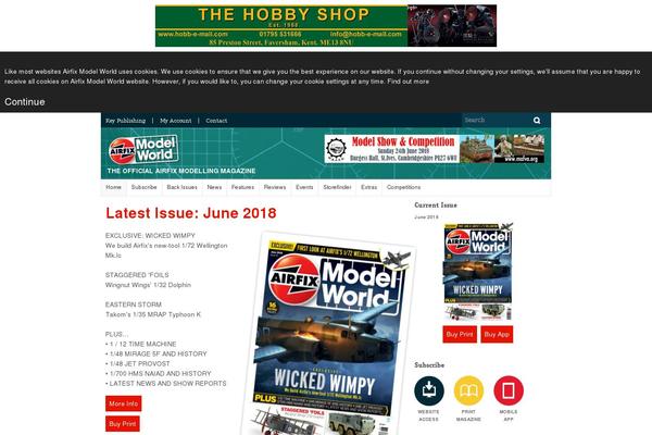 airfixmodelworld.com site used Responsive-child-alw