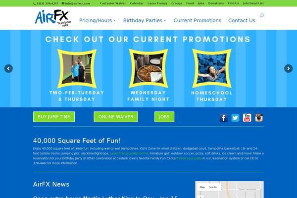 airfxcr.com site used Divi-agency