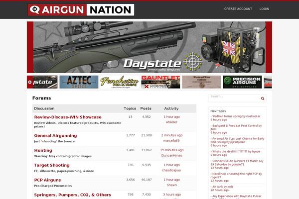 forum theme websites examples