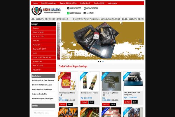 Minimarket theme site design template sample