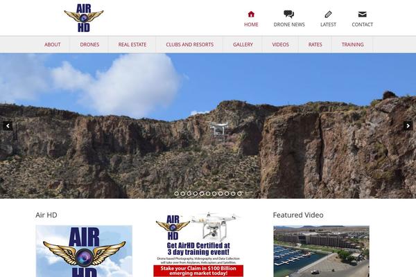 Caroline theme site design template sample
