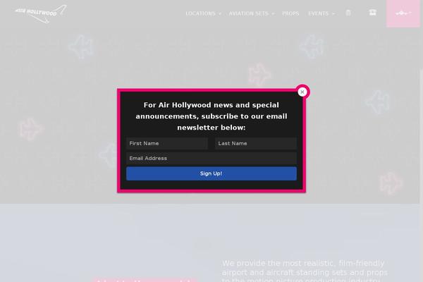 Main theme site design template sample