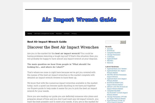 Twenty Ten theme site design template sample