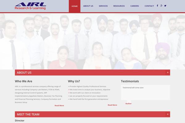 Site using Testimonials Slider plugin