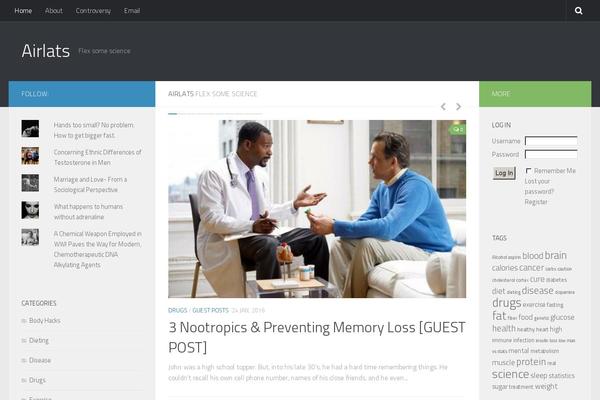Site using Light plugin