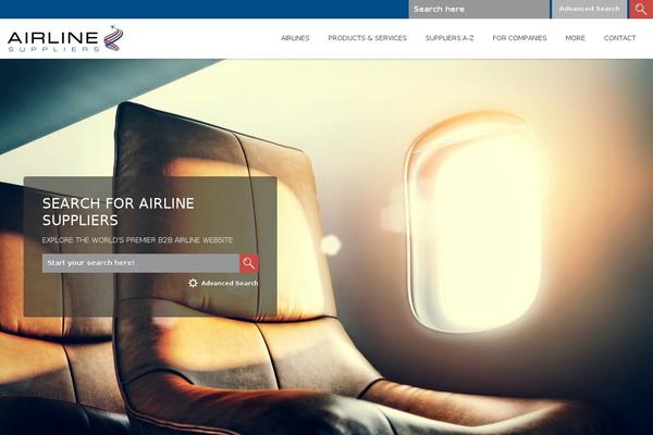 airline-suppliers.com site used Illicitwebdesign