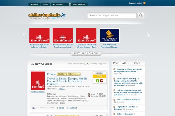 Clipper theme site design template sample