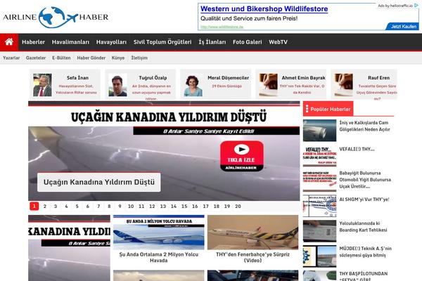 airlinehaber.com site used Airlinehaber