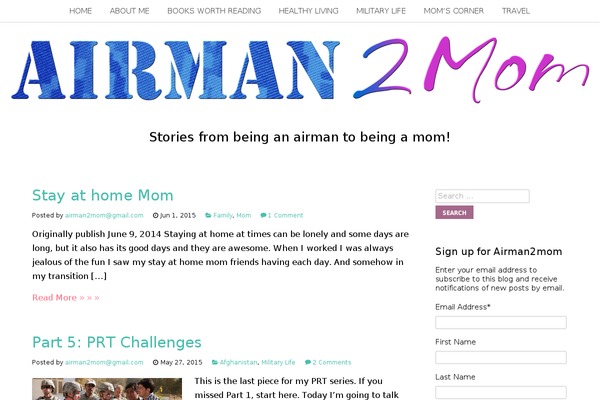 airmantomom.com site used Birch