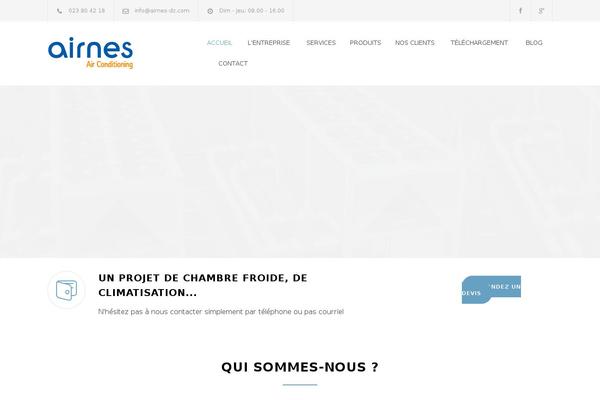 Renovate theme site design template sample