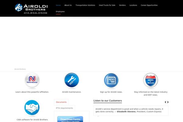 airoldibrothers.com site used Flexform Child