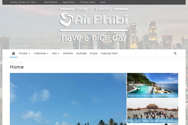 Newspaper theme site design template sample