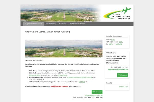 Site using Footer Putter plugin