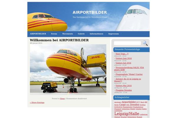 airportbilder.com site used Snow-tricks-theme