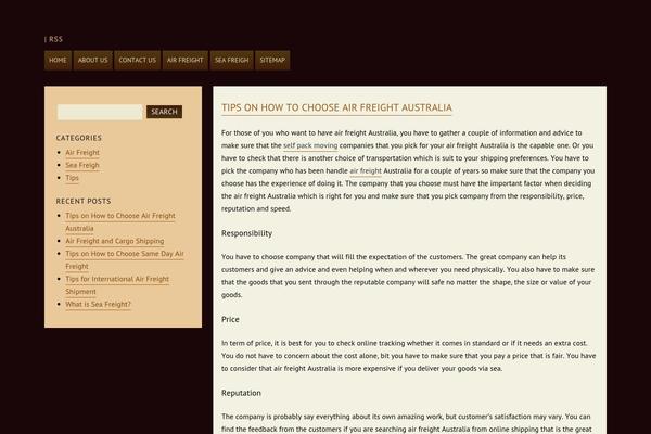 ar theme site design template sample