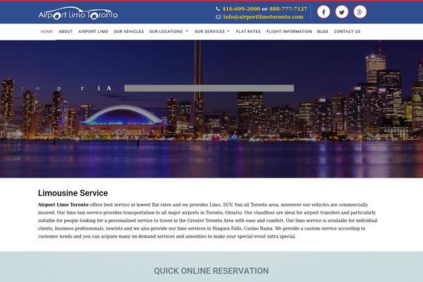 Alaska theme site design template sample