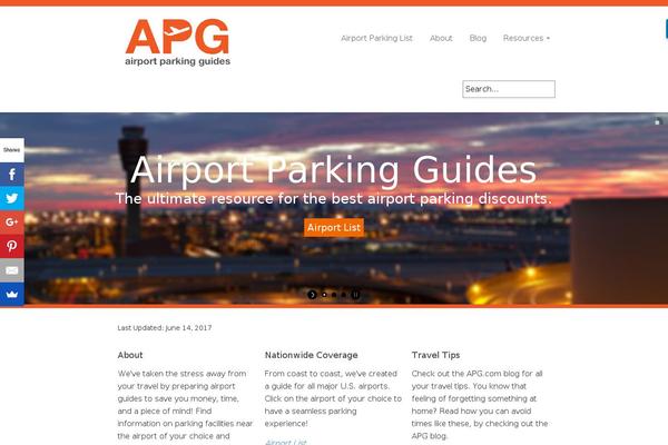 Enterprise Pro theme site design template sample