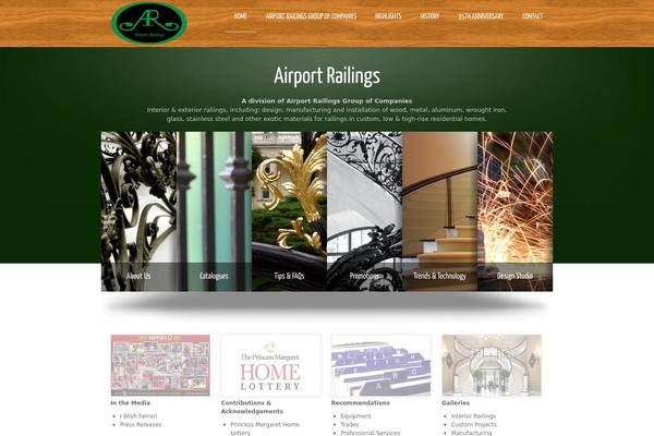 Amphawa theme site design template sample