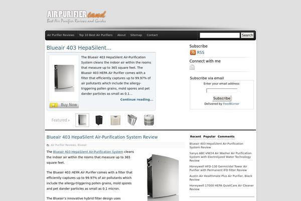 airpurifierland.com site used Azontheme