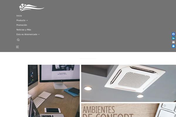 Inspiro theme site design template sample