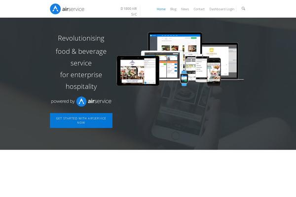 Salient theme site design template sample