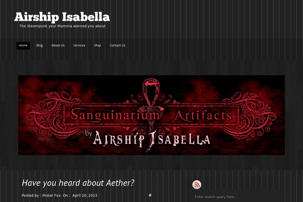 airshipisabella.com site used Hazen