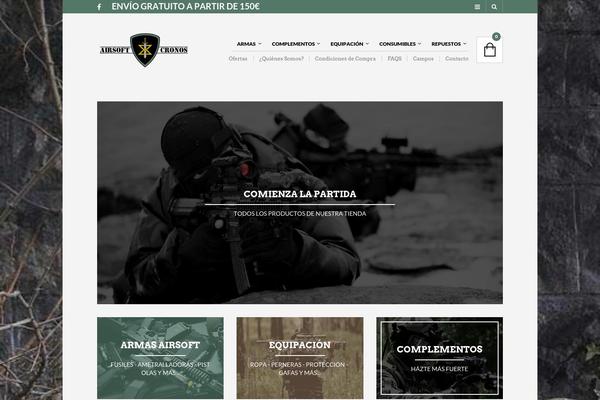 The Retailer theme site design template sample