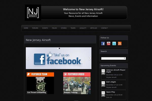 Parament theme site design template sample