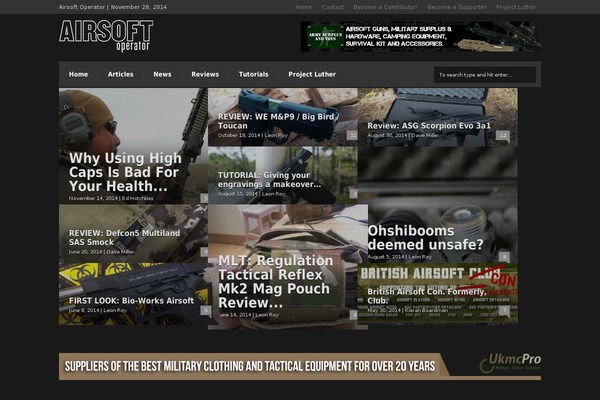 Site using Ad King Pro plugin