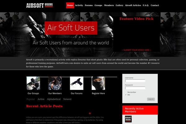 WildCommunity theme site design template sample