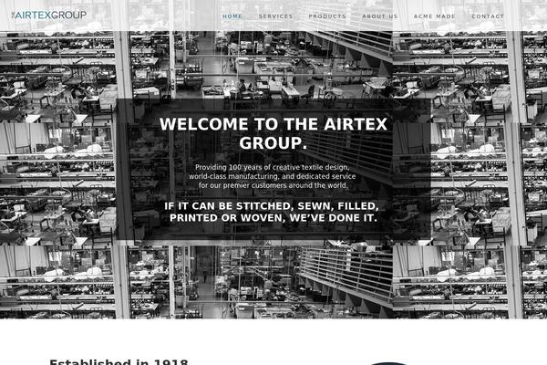 Hazel theme site design template sample