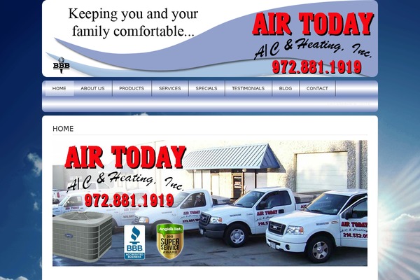 Enterprise theme site design template sample