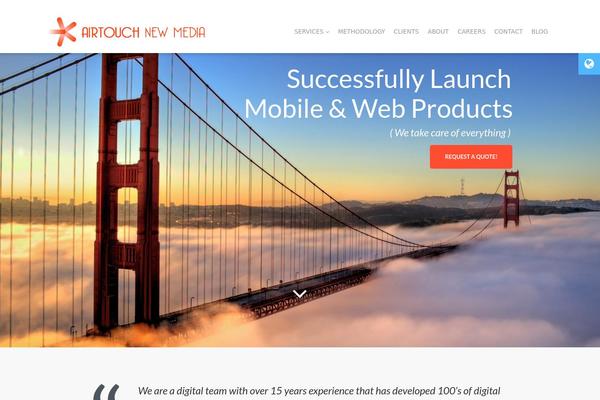 Site using Cherry-blog-layouts plugin