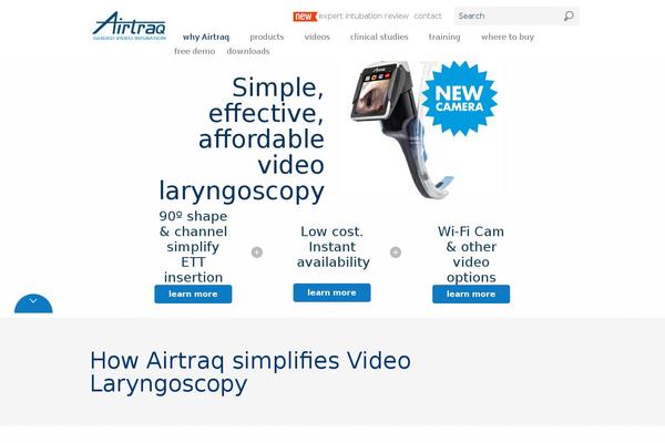 airtraq.com site used Airtraq