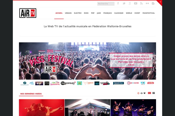 Gridz theme site design template sample
