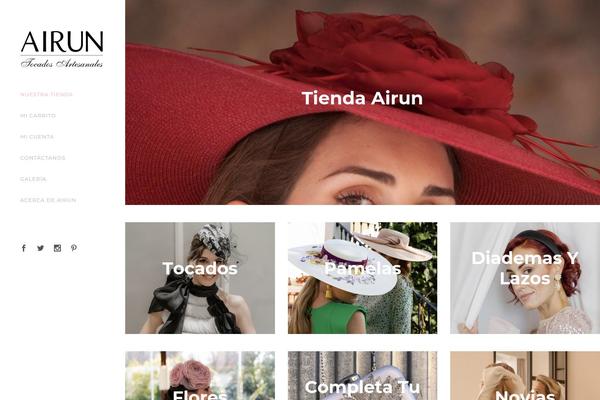 Capri theme site design template sample