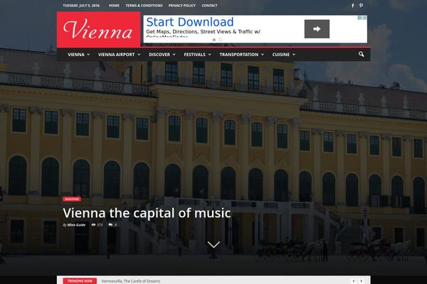 NewsMag theme site design template sample