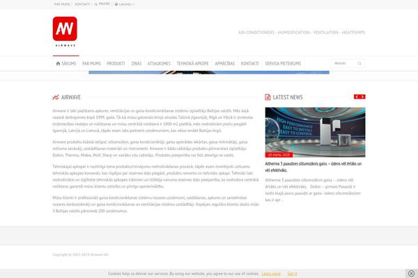RT-Theme 18 Child theme site design template sample