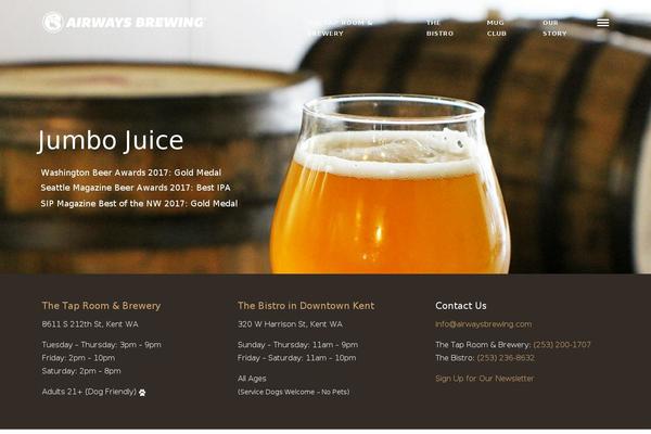 Blocked theme site design template sample