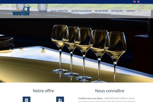 The7 theme site design template sample