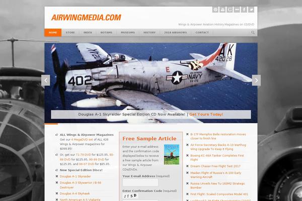 Modernize theme site design template sample