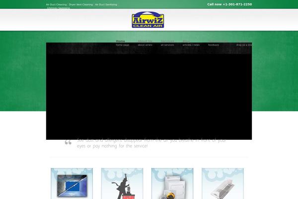 Accent theme site design template sample